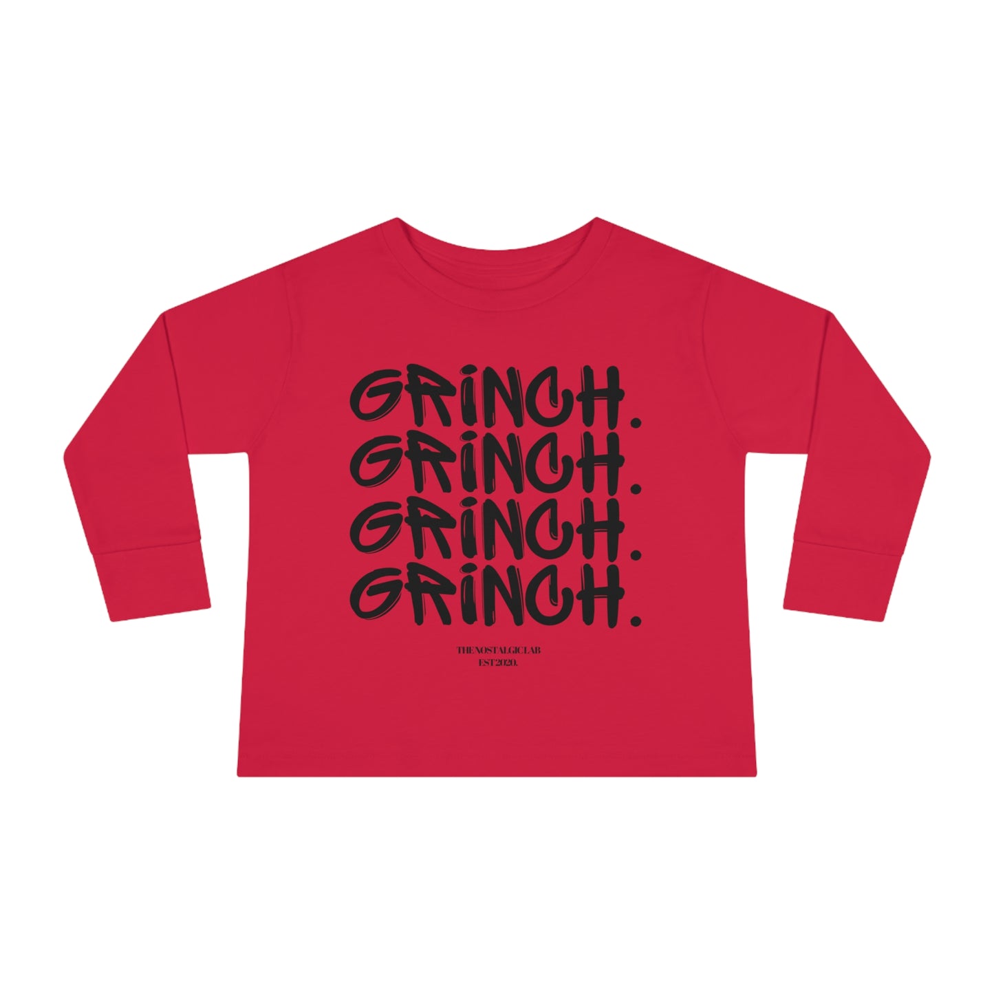 Grinch Toddler Long Sleeve Tee