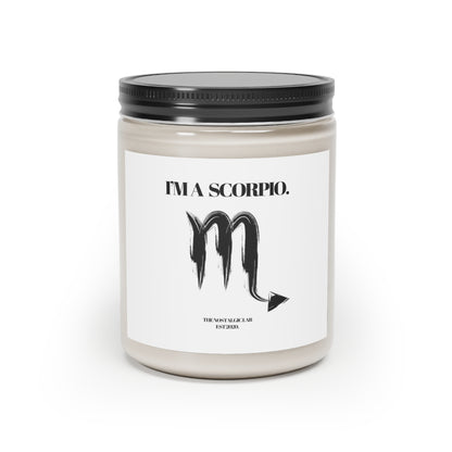I'M A SCORPIO Vegan Candle