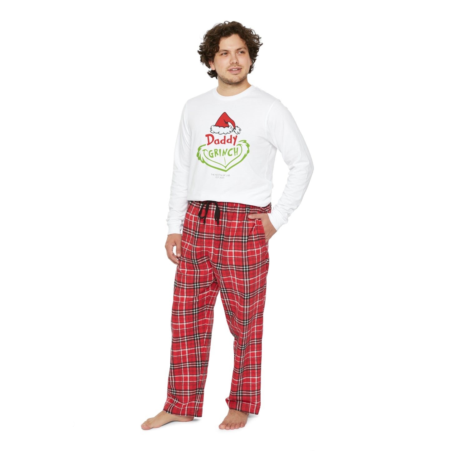 Men's Daddy Grinch Pajama Set