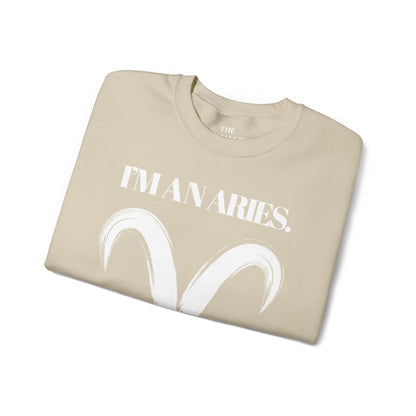 I'M AN ARIES Unisex Crewneck Sweatshirt