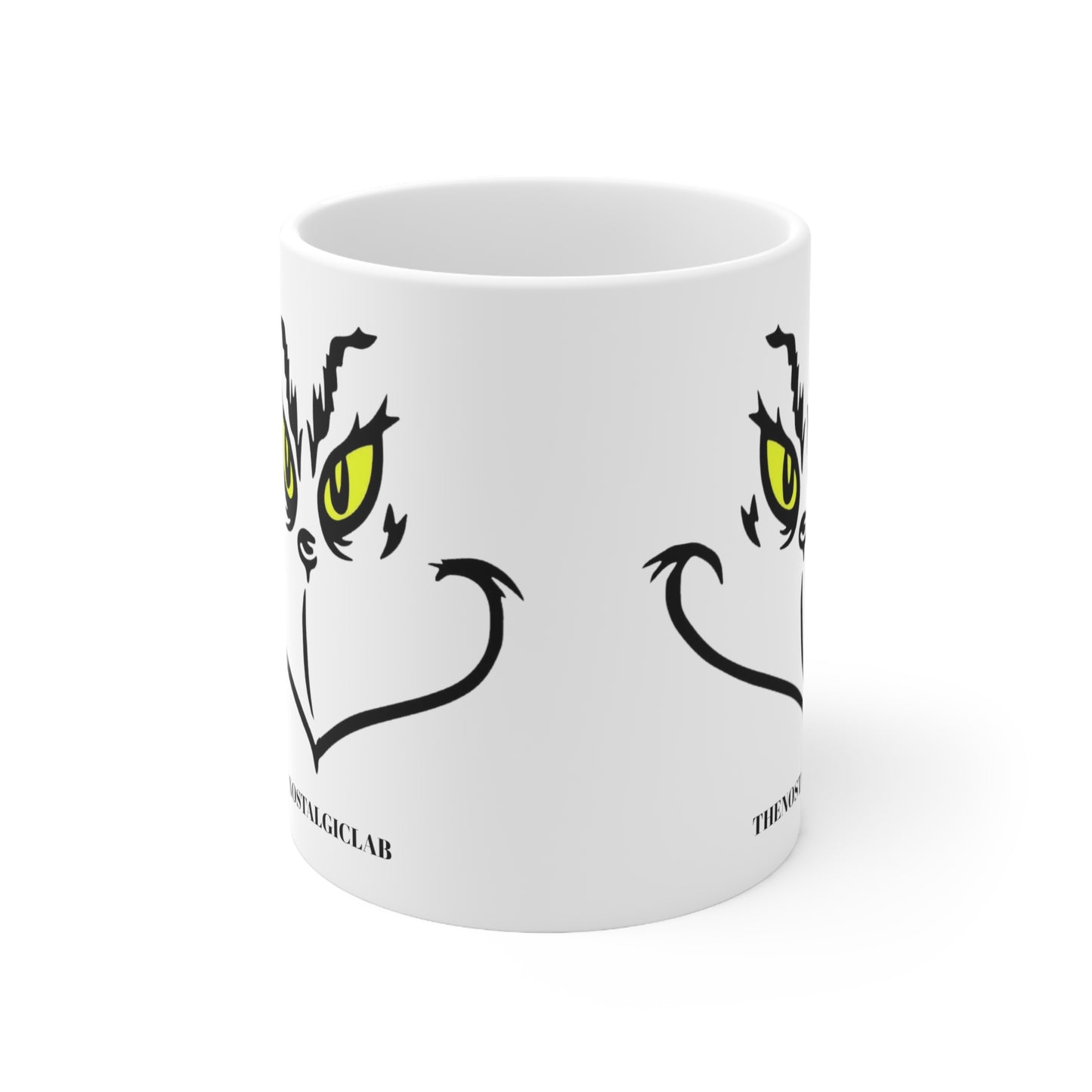 Grinch Face Ceramic Mug 11oz