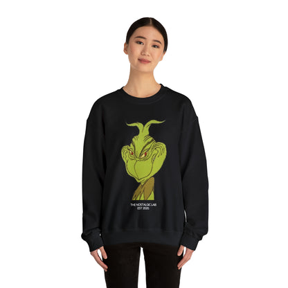 Grinchy Grin Unisex Crewneck Sweatshirt