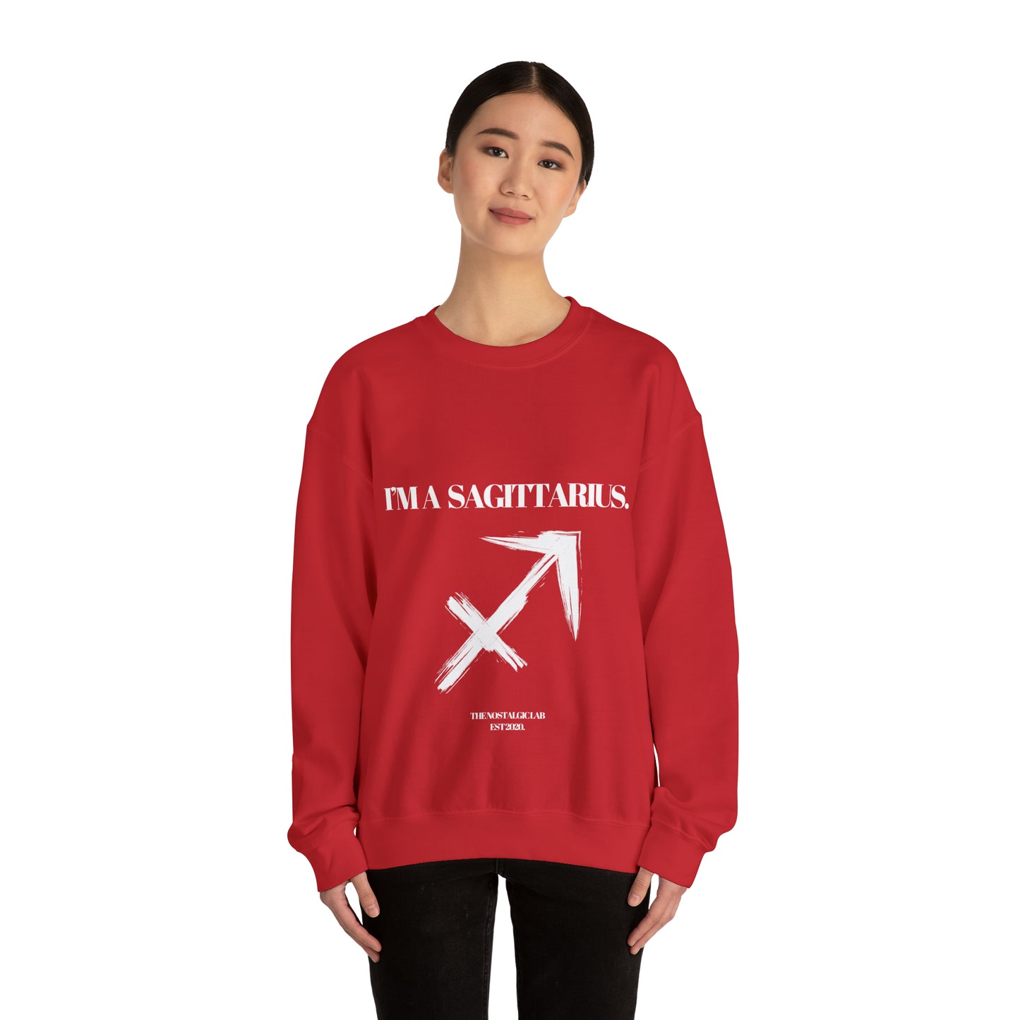 I'M A SAGITTARIUS Unisex Crewneck Sweatshirt