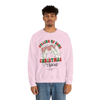 Rollin Christmas Spirit Unisex Crewneck Sweatshirt