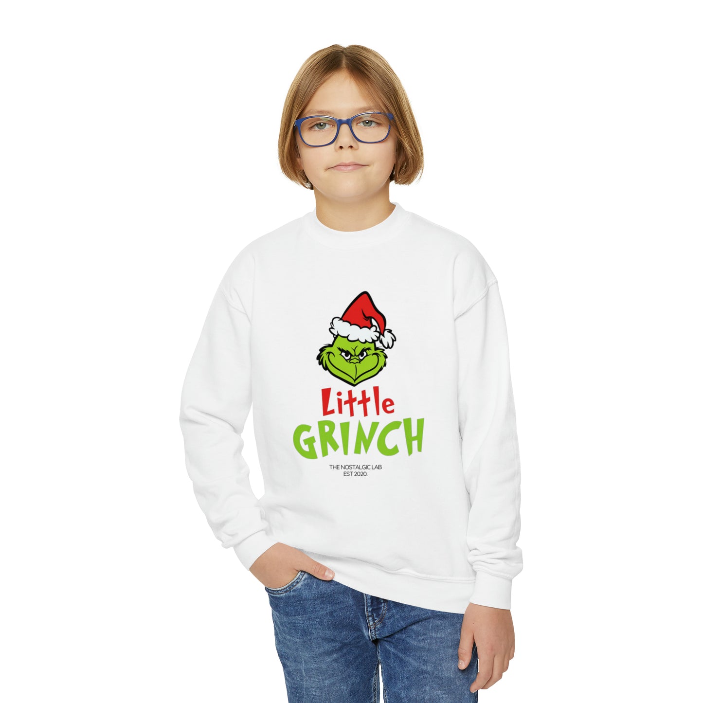 Grinch Youth Crewneck Sweatshirt