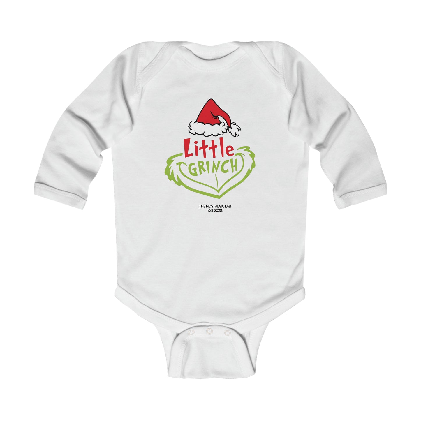 Little Grinch Infant Long Sleeve Bodysuit