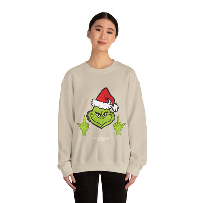 Grinch Finger Unisex Crewneck Sweatshirt