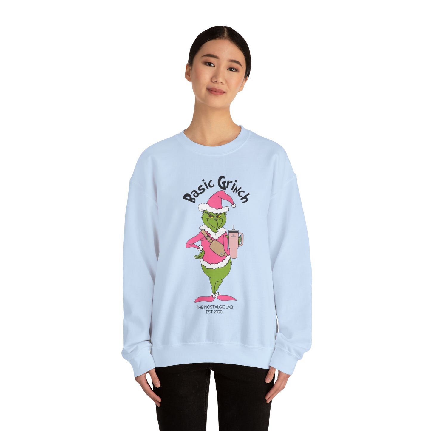 Basic Grinch Unisex Crewneck Sweatshirt