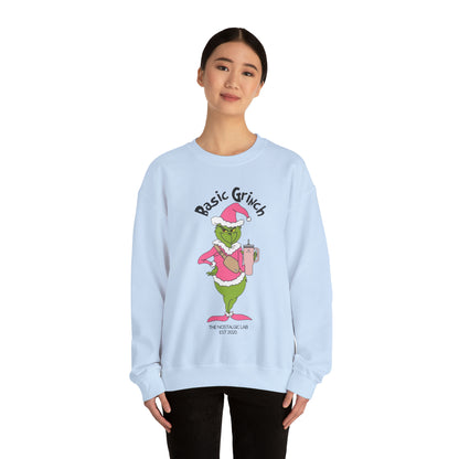 Basic Grinch Unisex Crewneck Sweatshirt