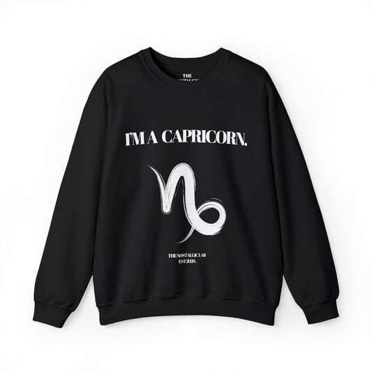 I'M A CAPRICORN Unisex Crewneck Sweatshirt