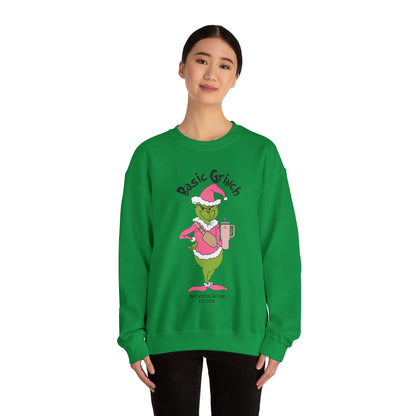 Basic Grinch Unisex Crewneck Sweatshirt