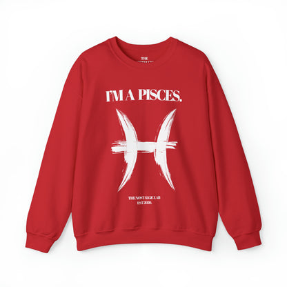 I'M A PISCES Unisex Crewneck Sweatshirt