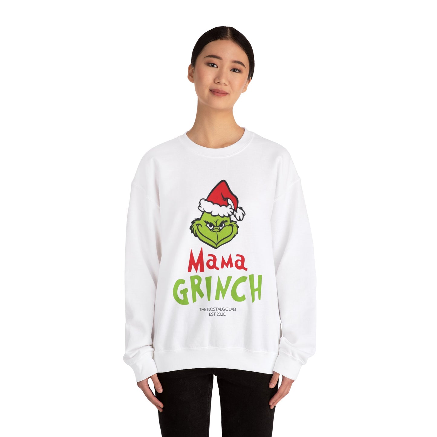 Mama Grinch Unisex Crewneck Sweatshirt