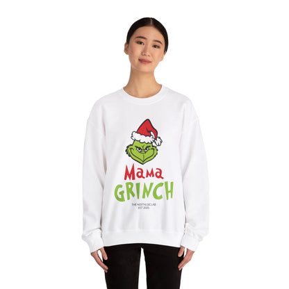 Mama Grinch Unisex Crewneck Sweatshirt
