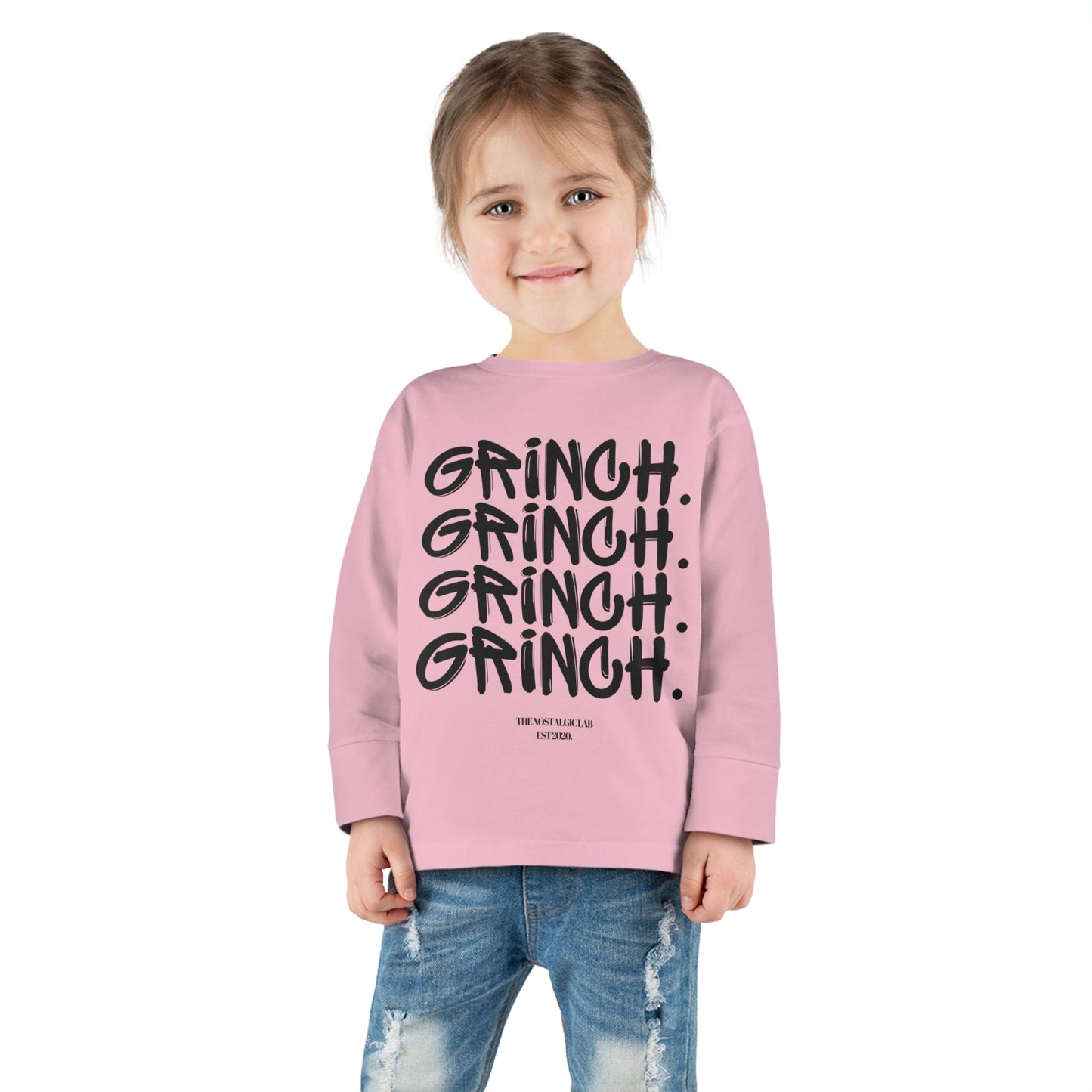 Grinch Toddler Long Sleeve Tee