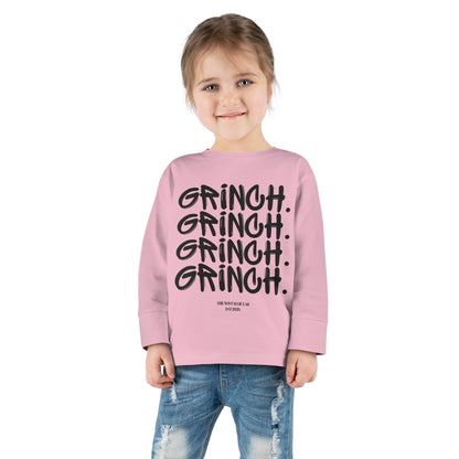 Grinch Toddler Long Sleeve Tee