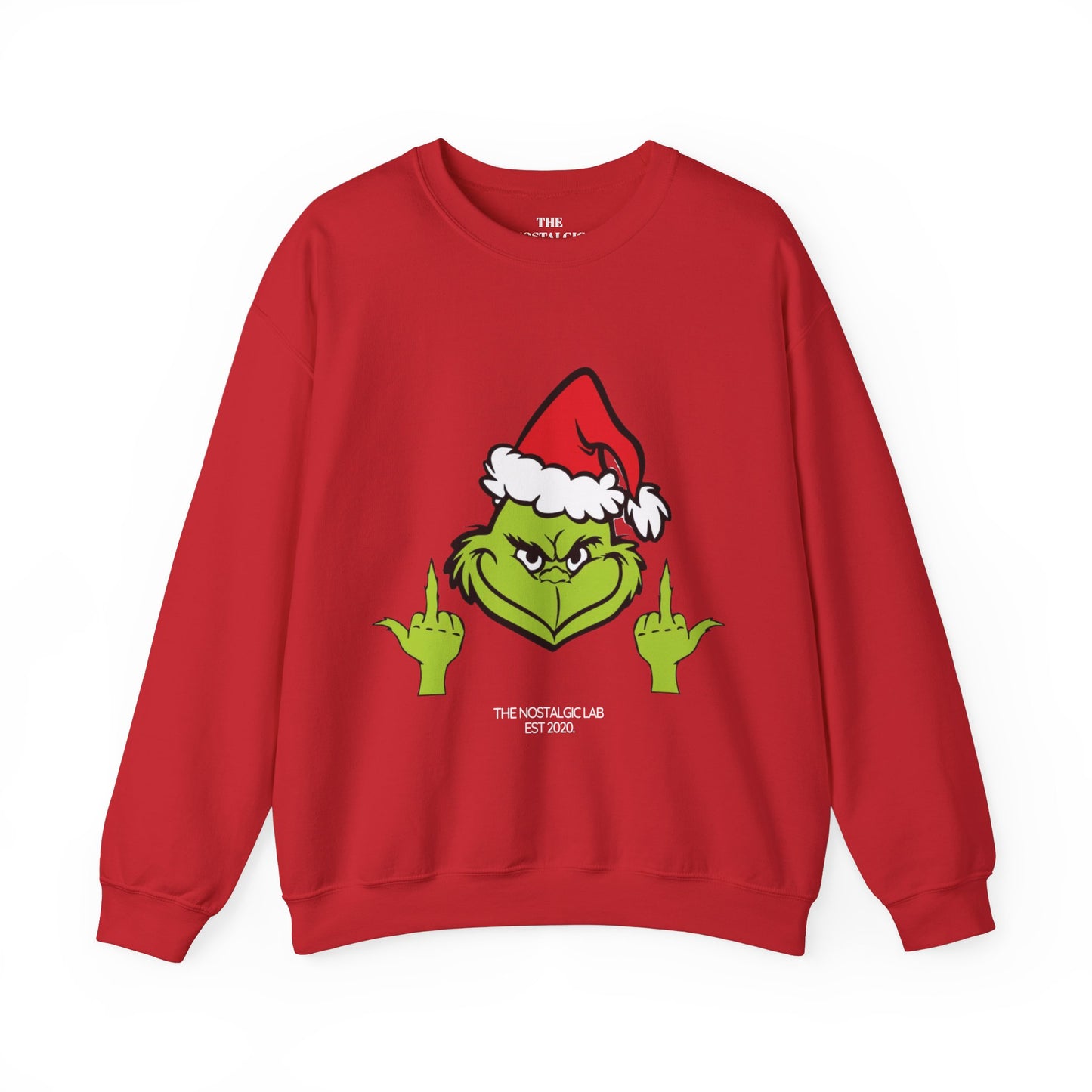 Grinch Finger Unisex Crewneck Sweatshirt