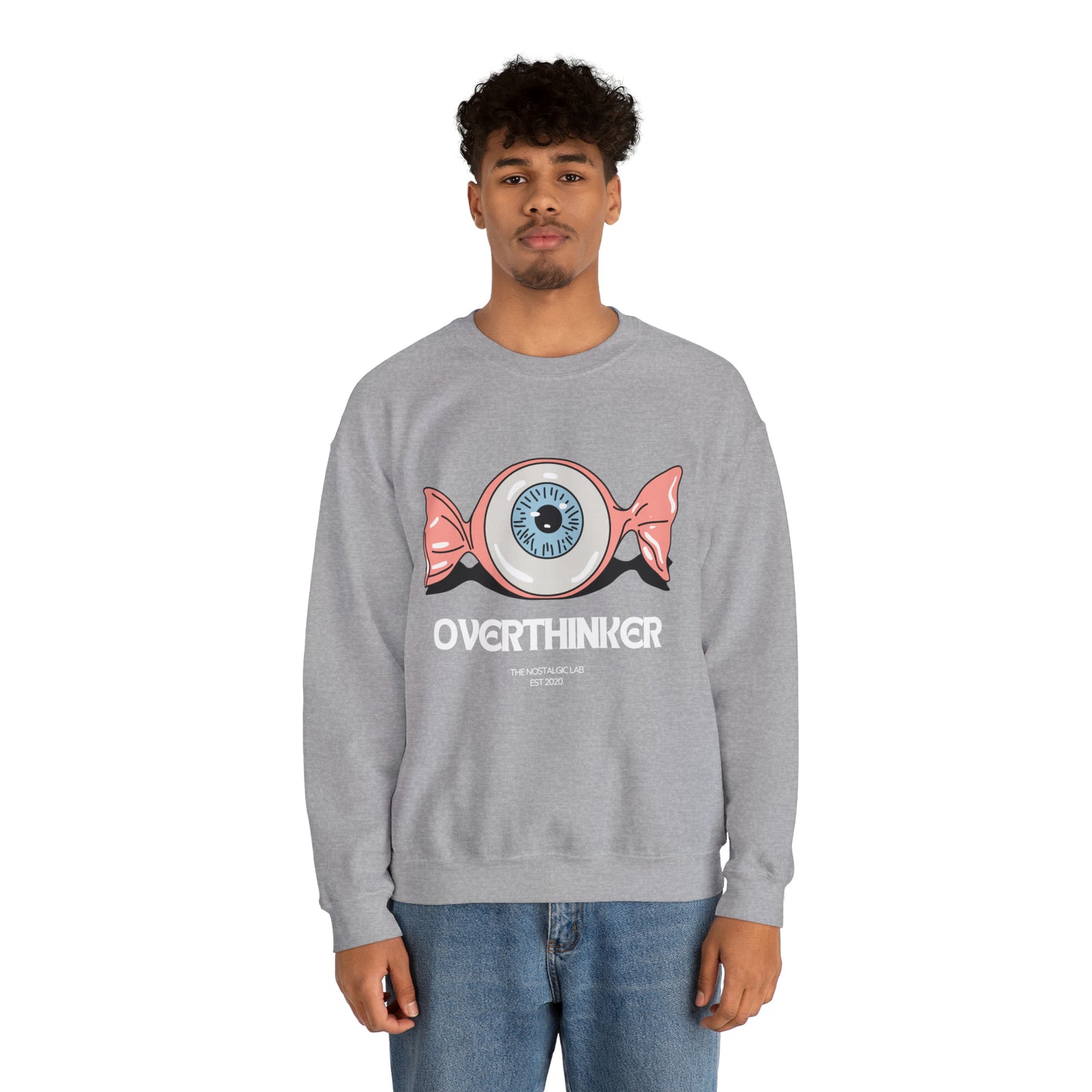 Overthinker Unisex Crewneck Sweatshirt