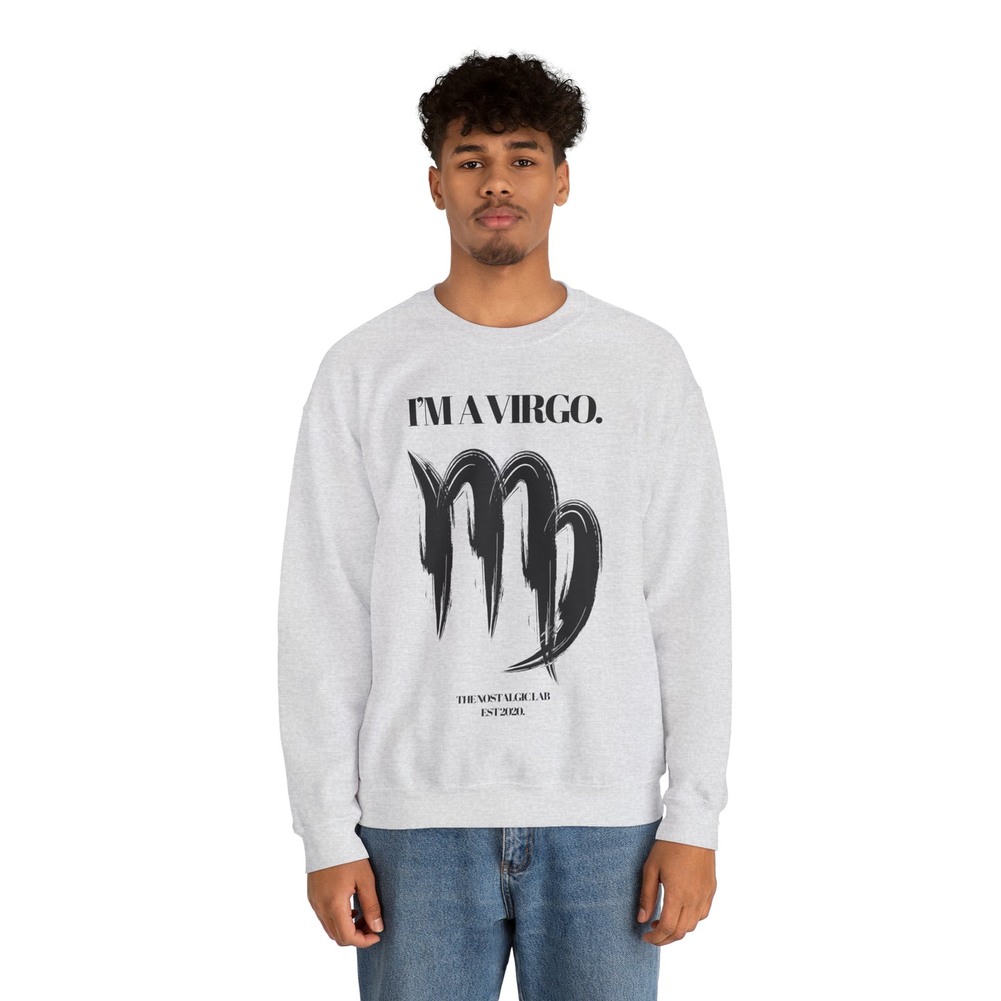 I'M AN VIRGO Unisex Crewneck Sweatshirt