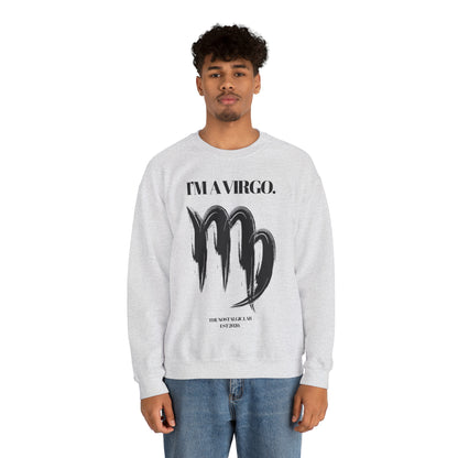 I'M AN VIRGO Unisex Crewneck Sweatshirt