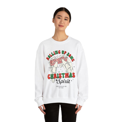 Rollin Christmas Spirit Unisex Crewneck Sweatshirt