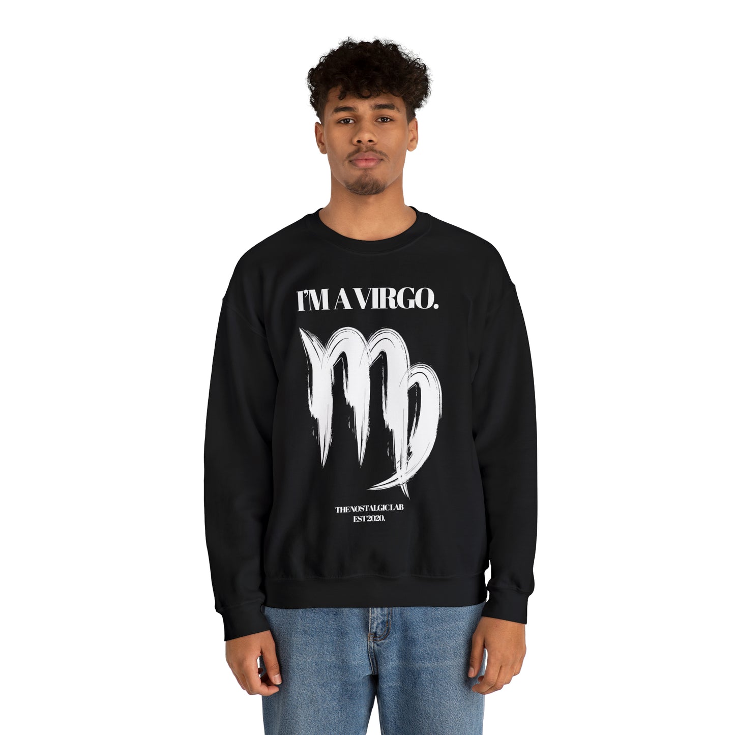 I'M AN VIRGO Unisex Crewneck Sweatshirt