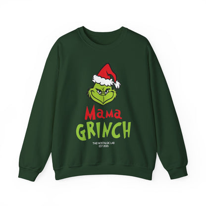Mama Grinch Unisex Crewneck Sweatshirt