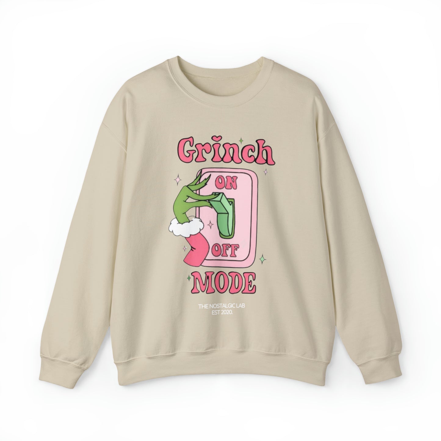 Grinch Mode Unisex Crewneck Sweatshirt