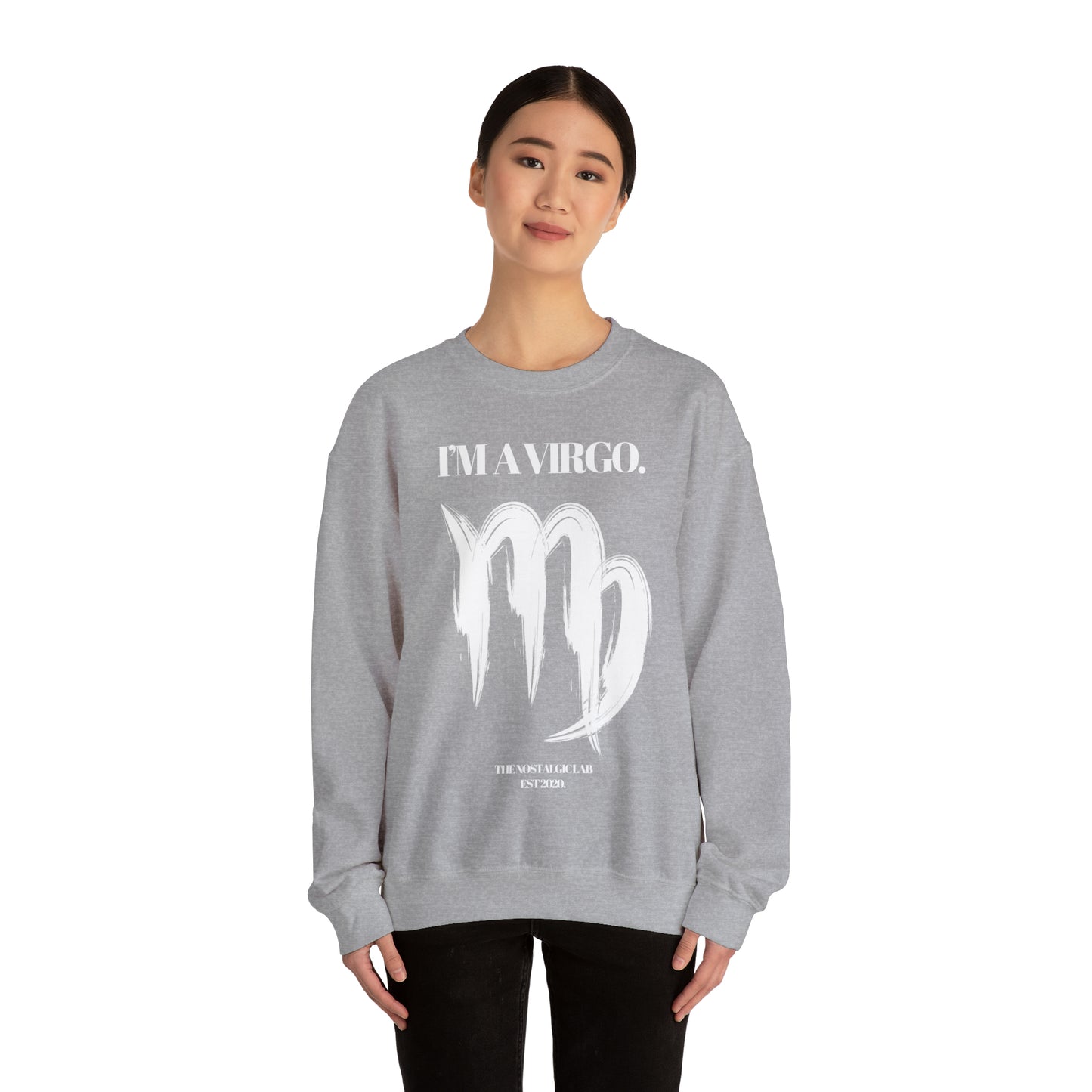 I'M AN VIRGO Unisex Crewneck Sweatshirt