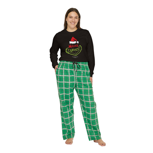 Women's Mama Grinch Pajama Set
