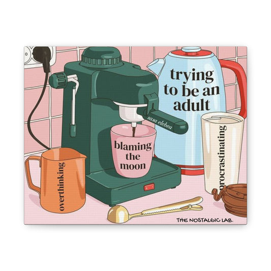 Girl Math Gallery Canvas