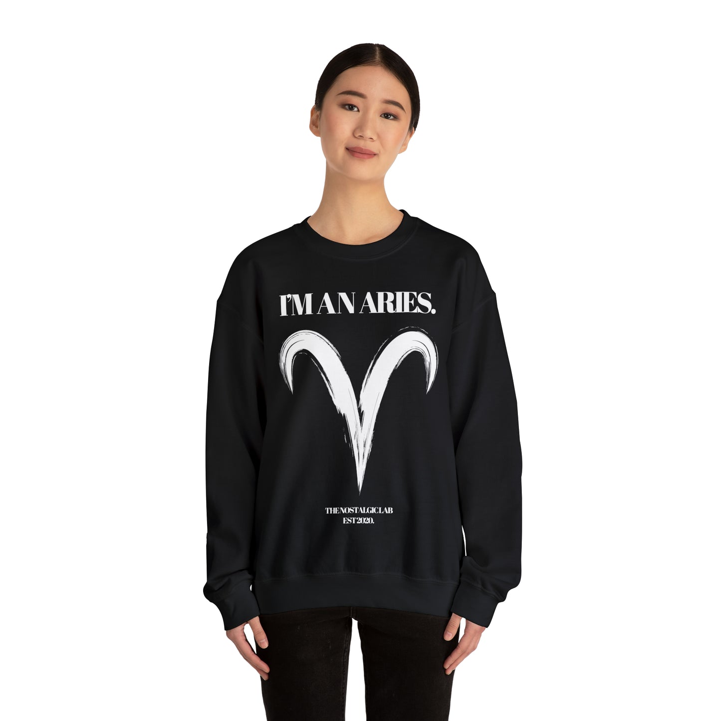I'M AN ARIES Unisex Crewneck Sweatshirt