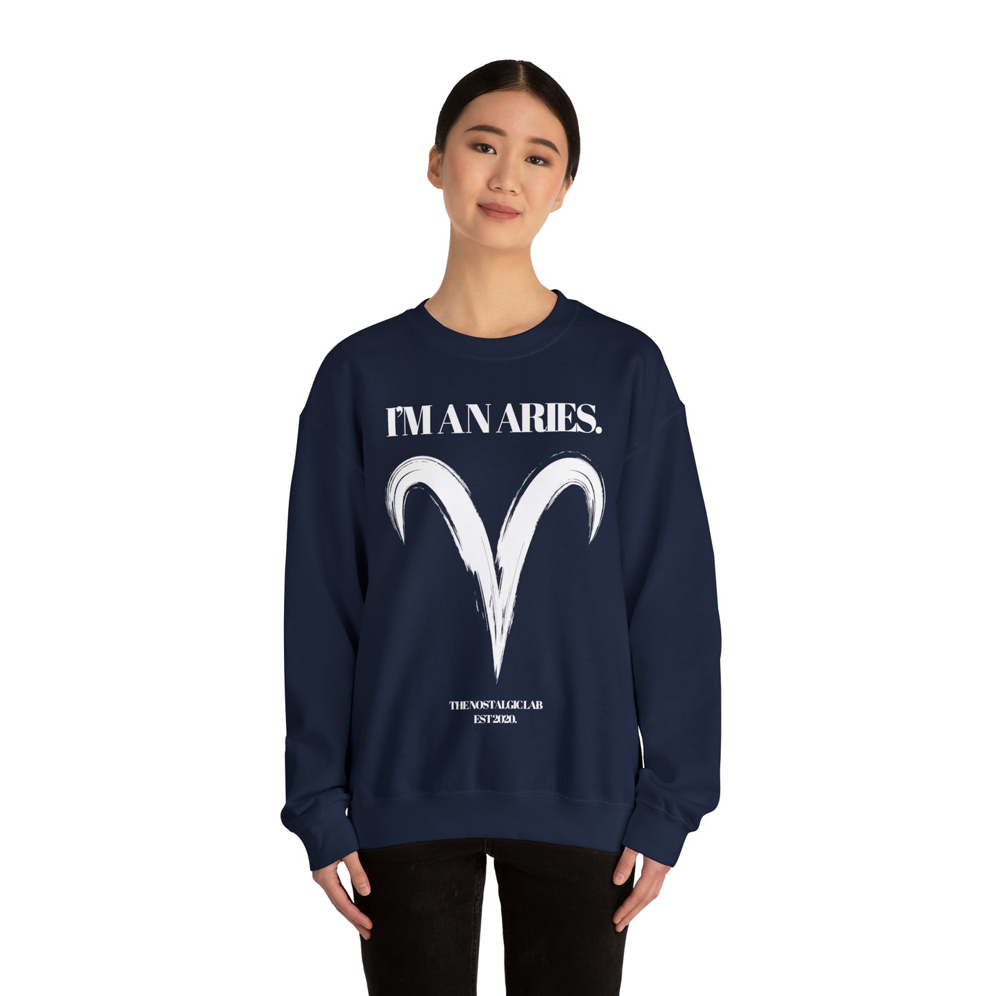 I'M AN ARIES Unisex Crewneck Sweatshirt