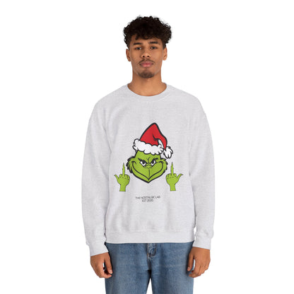 Grinch Finger Unisex Crewneck Sweatshirt