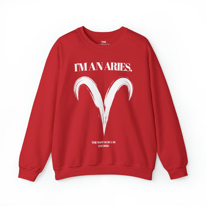 I'M AN ARIES Unisex Crewneck Sweatshirt