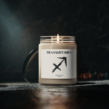 I'M A SAGITTARIUS Candle