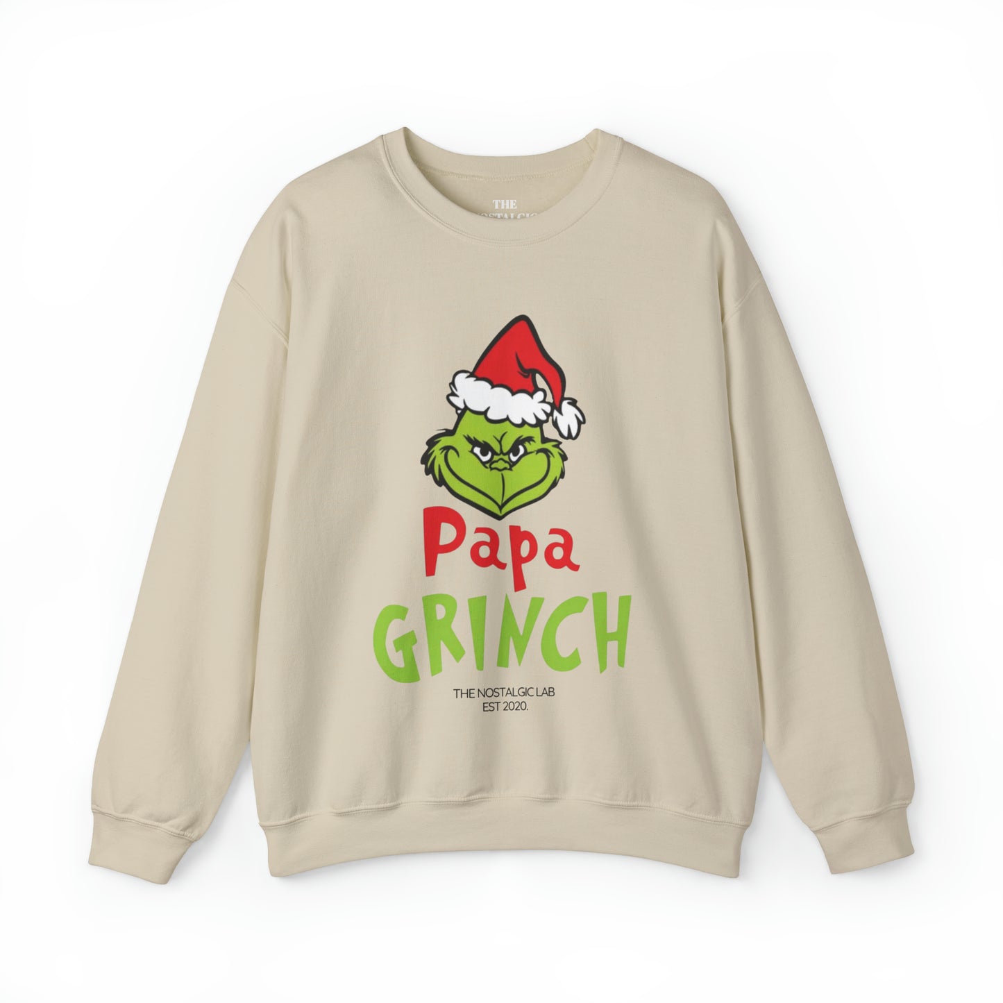 Papa Grinch Unisex Crewneck Sweatshirt
