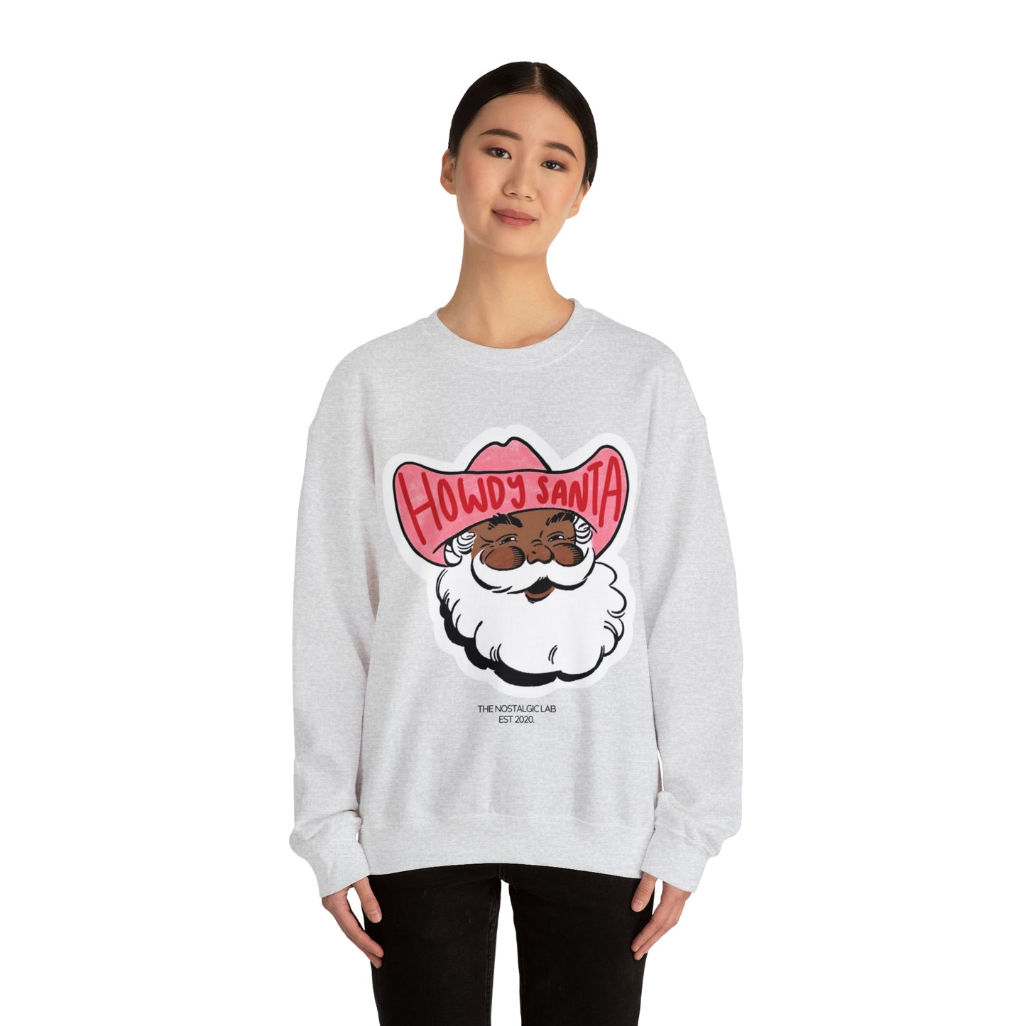 Howdy Santa Unisex Crewneck Sweatshirt