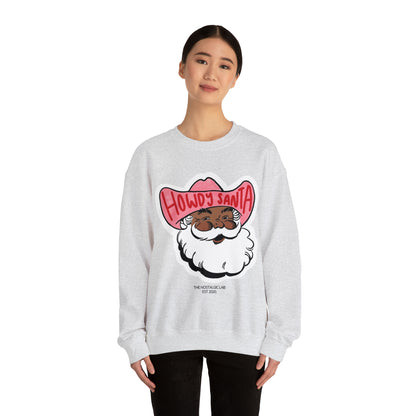 Howdy Santa Unisex Crewneck Sweatshirt