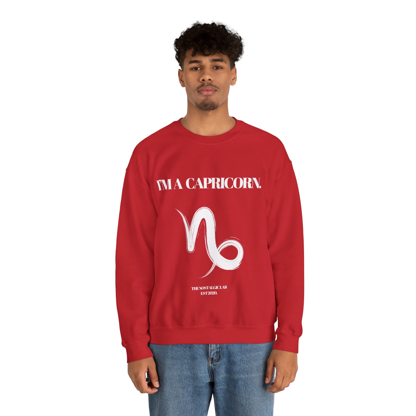 I'M A CAPRICORN Unisex Crewneck Sweatshirt