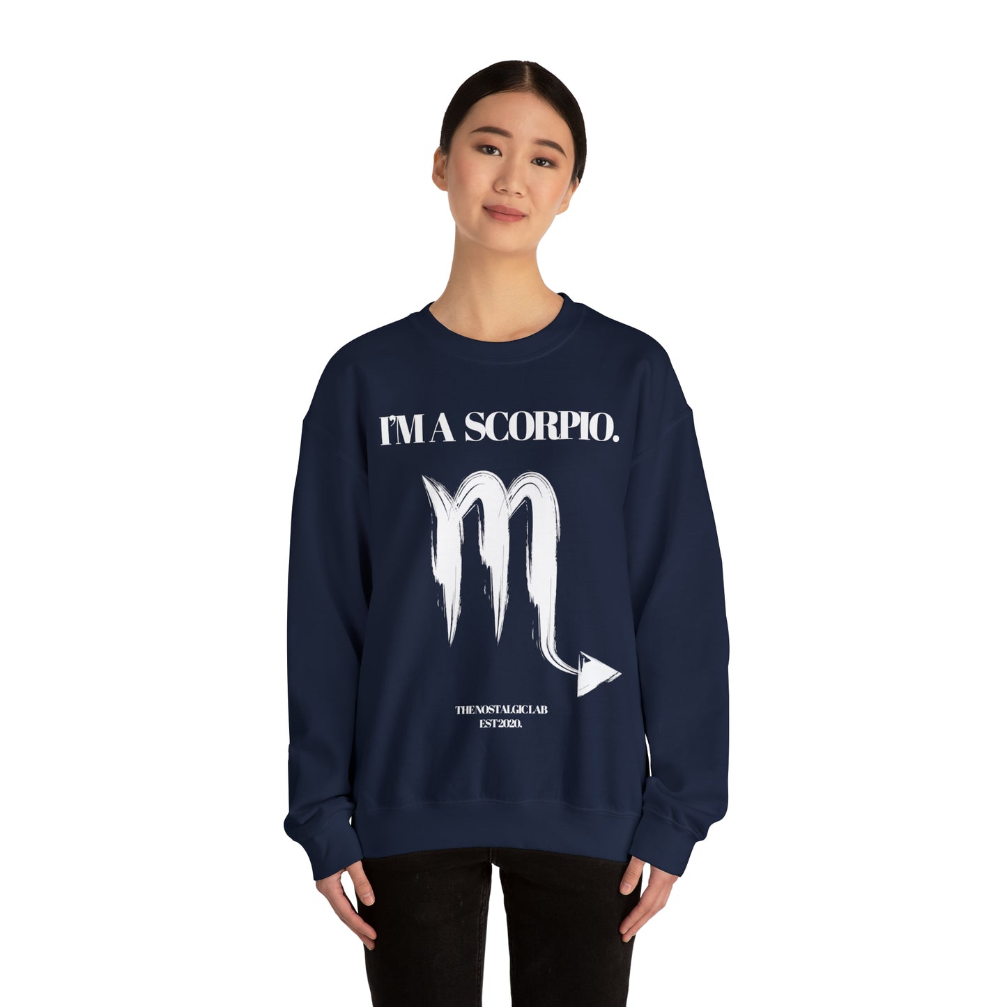 I'M A SCORPIO Unisex Crewneck Sweatshirt