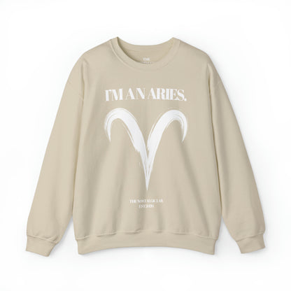 I'M AN ARIES Unisex Crewneck Sweatshirt