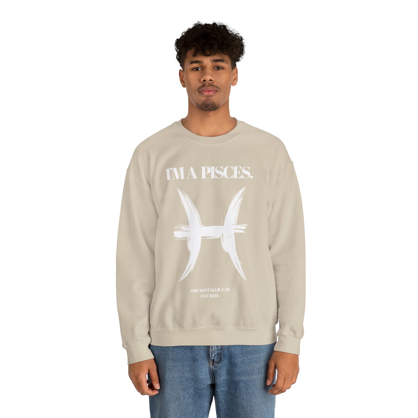 I'M A PISCES Unisex Crewneck Sweatshirt