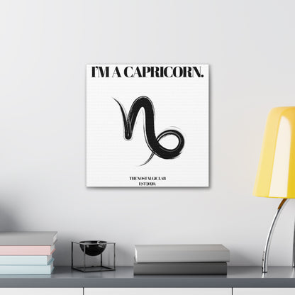 I'M A CAPRICORN Gallery Canvas