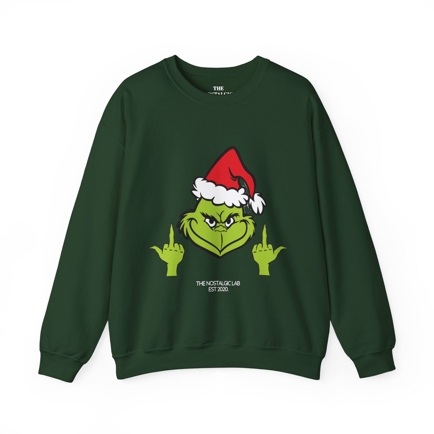 Grinch Finger Unisex Crewneck Sweatshirt