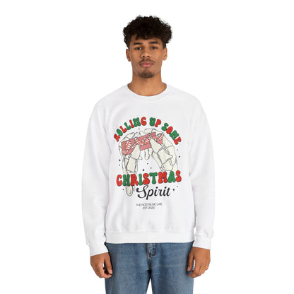 Rollin Christmas Spirit Unisex Crewneck Sweatshirt