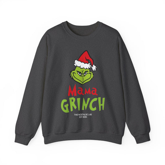 Mama Grinch Unisex Crewneck Sweatshirt