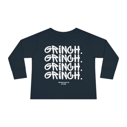 Grinch Graffiti Toddler Long Sleeve Tee