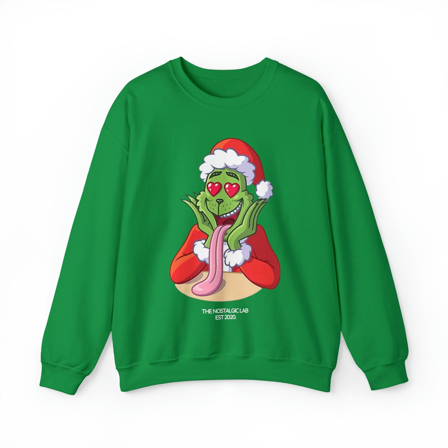 Grinch Heart Eyes Crewneck Sweatshirt
