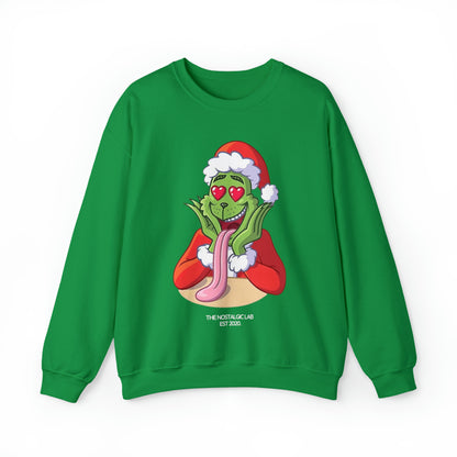 Grinch Heart Eyes Crewneck Sweatshirt